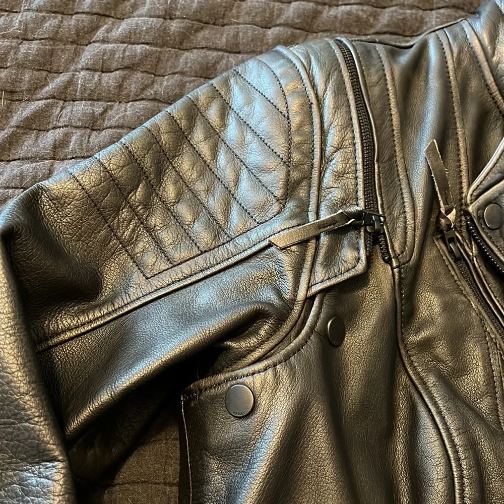 Women’s Harley Davidson Leather Riding jacket - Picture 4 of 7